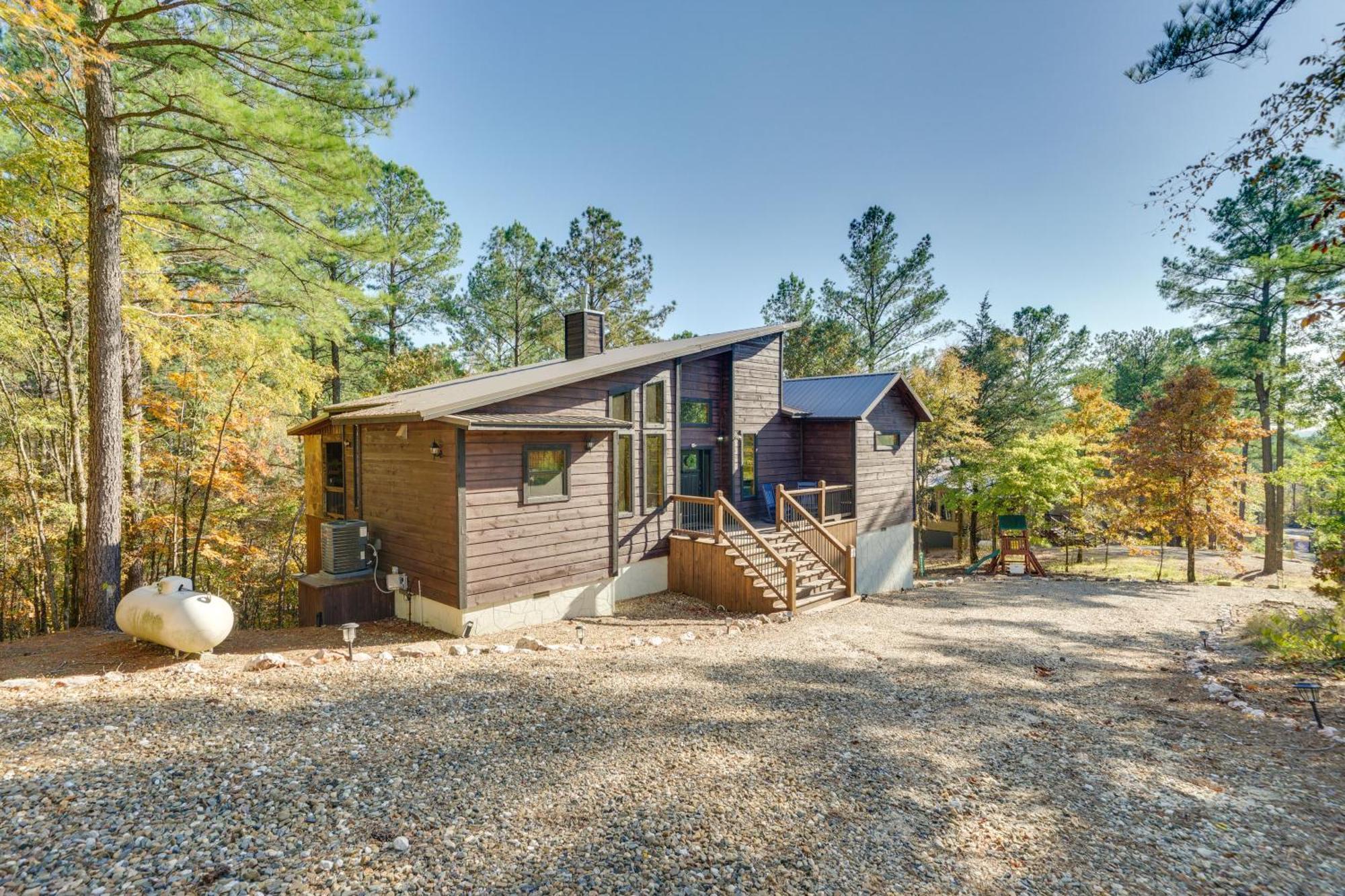 Broken Bow Family Cabin With Fireplace And Hot Tub! Zewnętrze zdjęcie