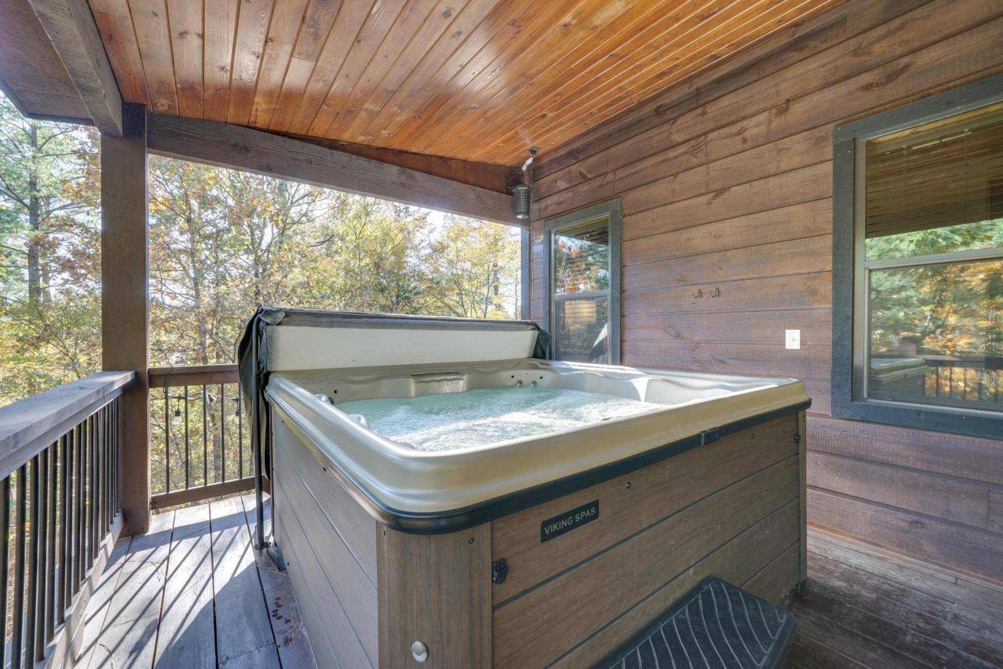 Broken Bow Family Cabin With Fireplace And Hot Tub! Zewnętrze zdjęcie